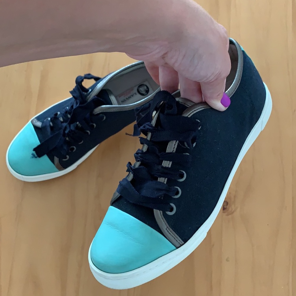 LANVIN Sneakers size 39 US 8.5 Authentic